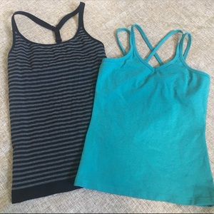 Xs lot active tops, Prana and athleta